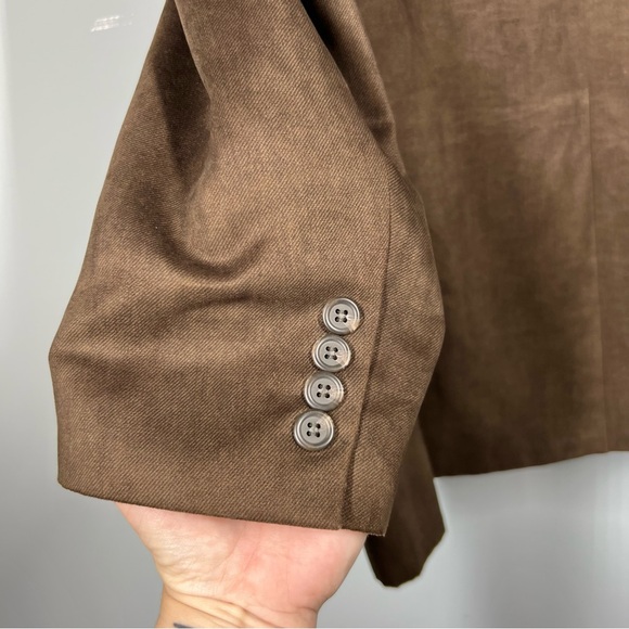 Lauren Ralph Lauren Sport Coat Men’s 44L Single Breast Faux Suede Blazer 110724 - Picture 9 of 16